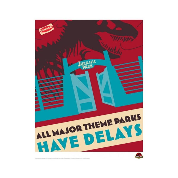 Jurassic Park limited edition art print – Jazeel Me