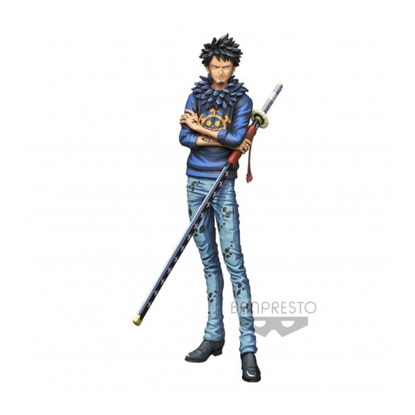 Banpresto – Figurine One Piece Grandista – Trafalgar Law – Environ 22,1 Cm – Pose Iconique – Officielle Bandai