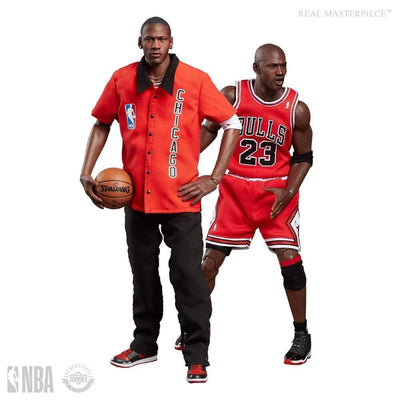 Enterbay PVC Figures 1/6 REAL MASTERPIECE - NBA COLLECTION MICHAEL JORDAN ACTION FIGURE- AWAY (FINAL LIMITED EDITION) PRE-ORDER ITEM