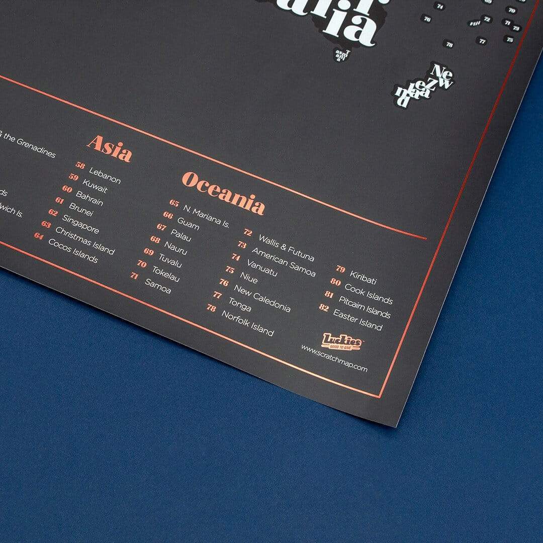 Scratch Map Typogeography Jazeel Me