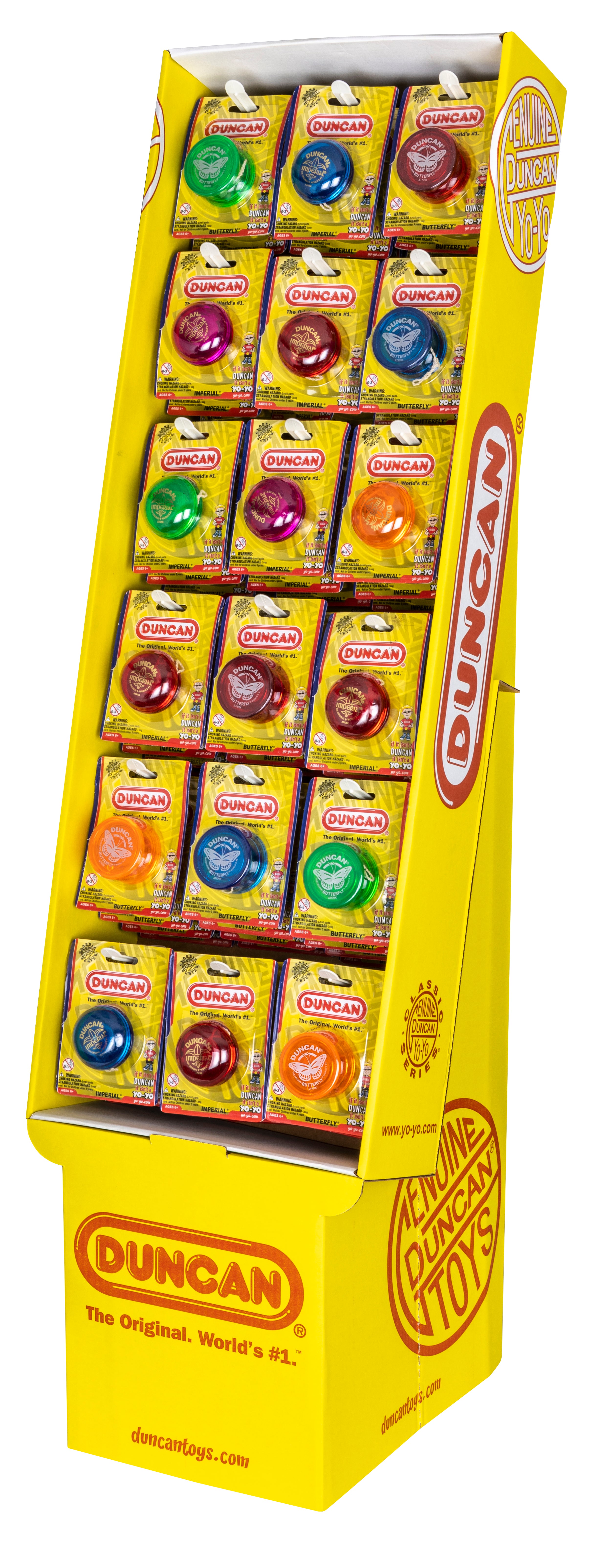 YO-YO CLASSIC ASSORT 72PK DISPLAY