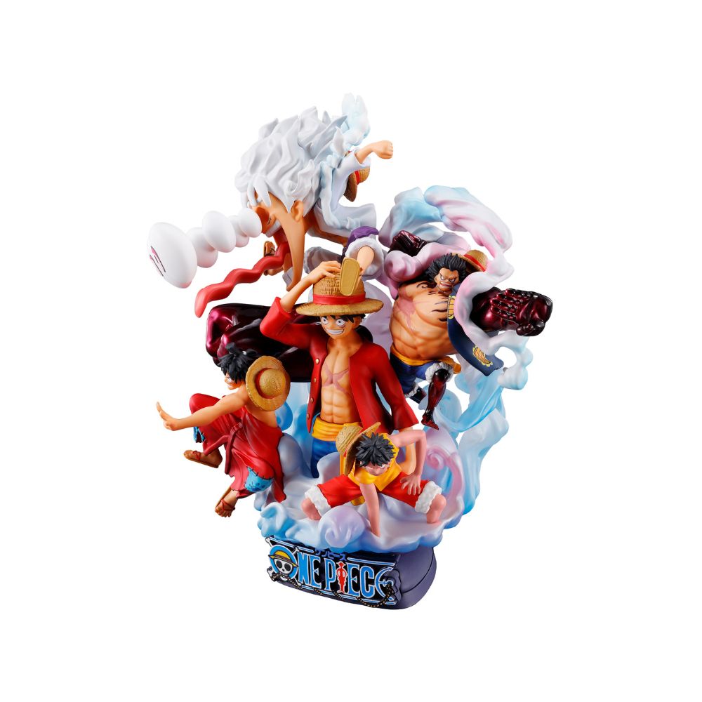 Petitrama series DX LOGBOX ONE PIECE RE BIRTH 02 Luffy Special