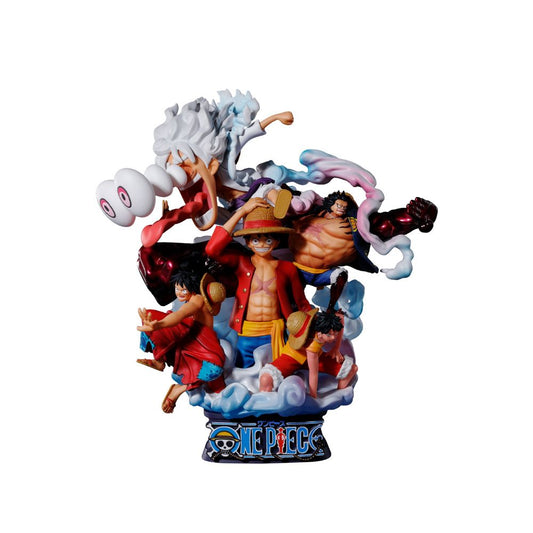 Petitrama series DX LOGBOX ONE PIECE RE BIRTH 02 Luffy Special