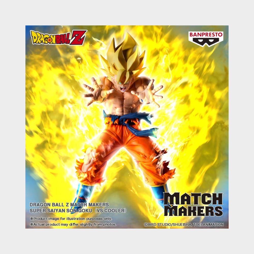 DRAGON BALL Z MATCH MAKERS SUPER SAIYAN SON GOKU(VS COOLER)