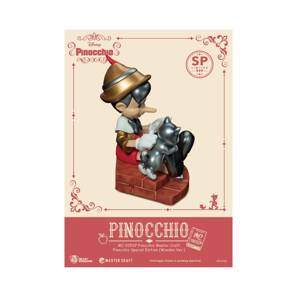 MC-025SP Pinocchio Master Craft Pinocchio Special Edition (Wooden Ver.)