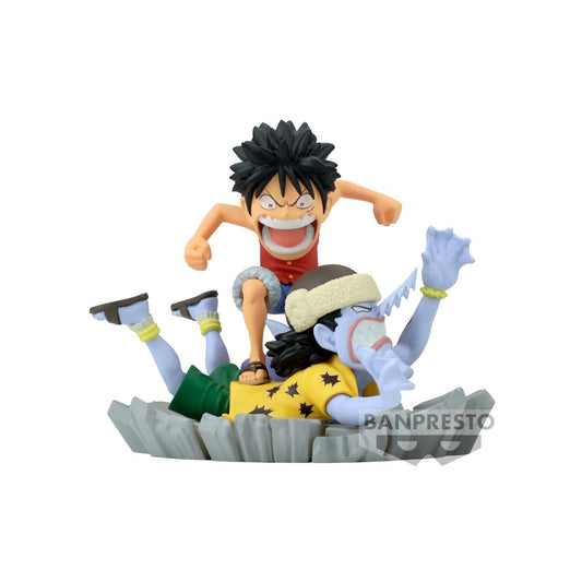 ONE PIECE WORLD COLLECTABLE FIGURE LOG STORIES-MONKEY.D.LUFFY VS ARLONG-