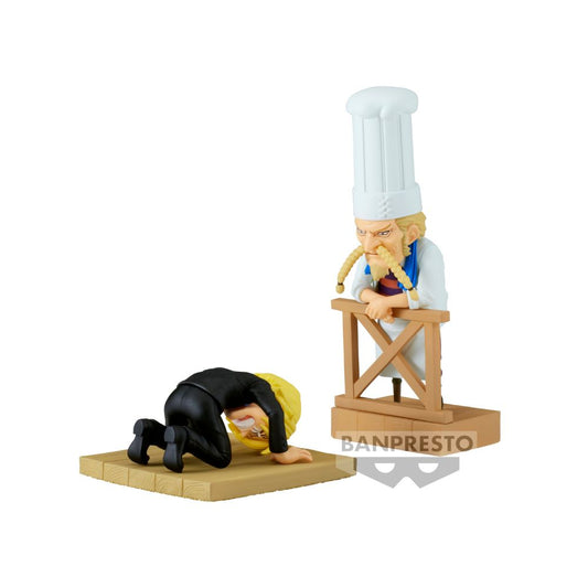 ONE PIECE WORLD COLLECTABLE FIGURE LOG STORIES-SANJI&ZEFF-2