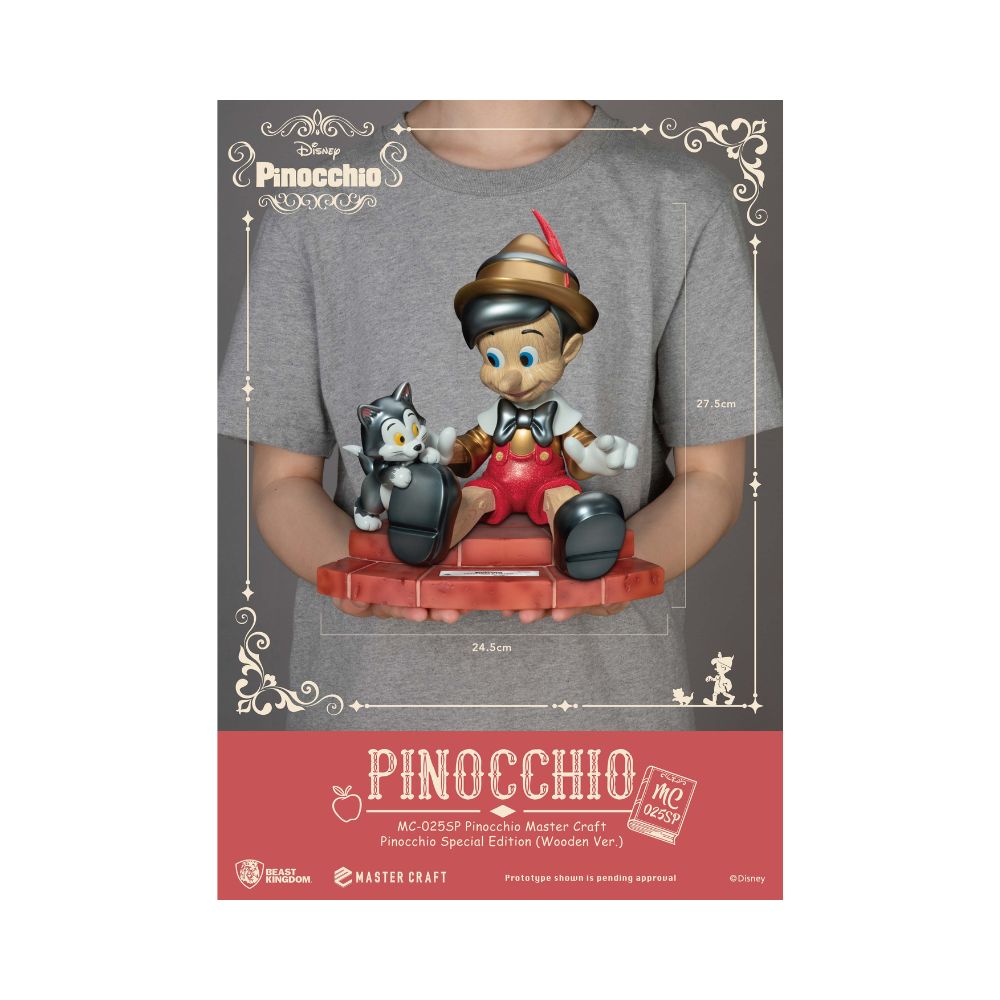 MC-025SP Pinocchio Master Craft Pinocchio Special Edition (Wooden Ver.)