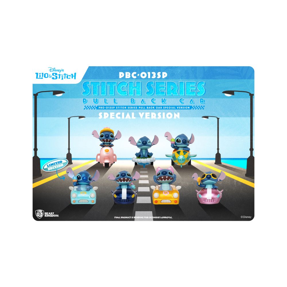 PBC-013SP Stitch Series Pull Back Car Special Version Blind box