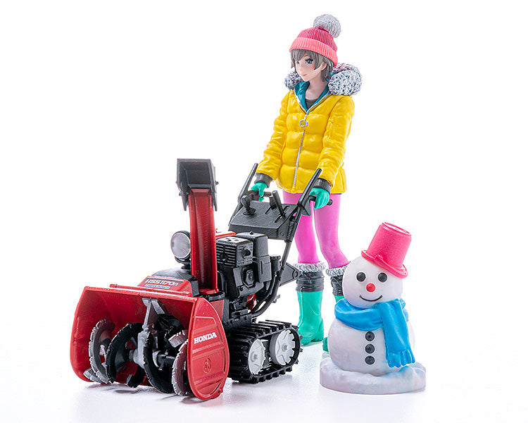 PLAMAX MF-62: minimum factory Minori with Honda Small Snow Plow HSS1170n (JX)