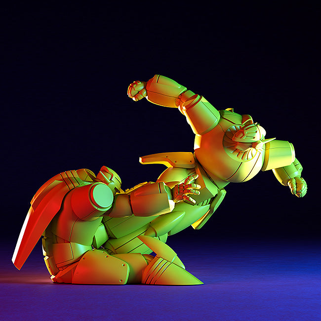 PLAMAX MF-64: minimum factory Gunbuster Super Inazuma Kick/RX-7 Inazuma Kick Effect Color Ver.