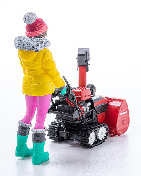 PLAMAX MF-62: minimum factory Minori with Honda Small Snow Plow HSS1170n (JX)