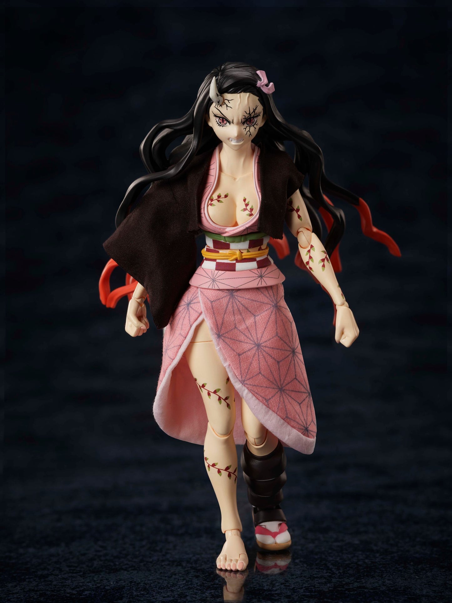 Demon Slayer: Kimetsu no Yaiba ［BUZZmod.］ Nezuko Kamado (Demon Advancing Ver.) 1/12 scale action figure