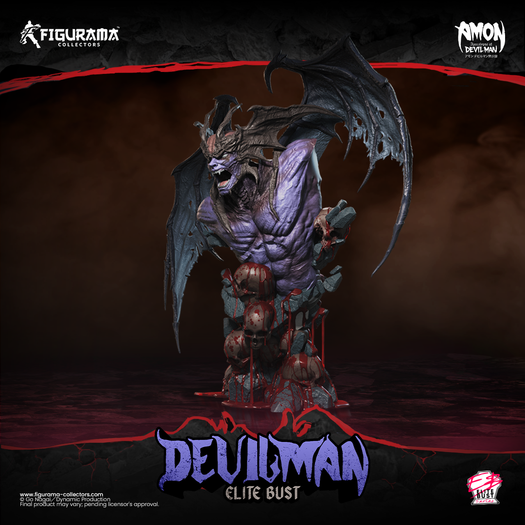 THE APOCALYPSE OF DEVILMAN: DEVILMAN ELITE BUST / AMON ELITE BUST