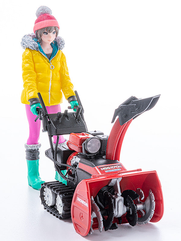 PLAMAX MF-62: minimum factory Minori with Honda Small Snow Plow HSS1170n (JX)