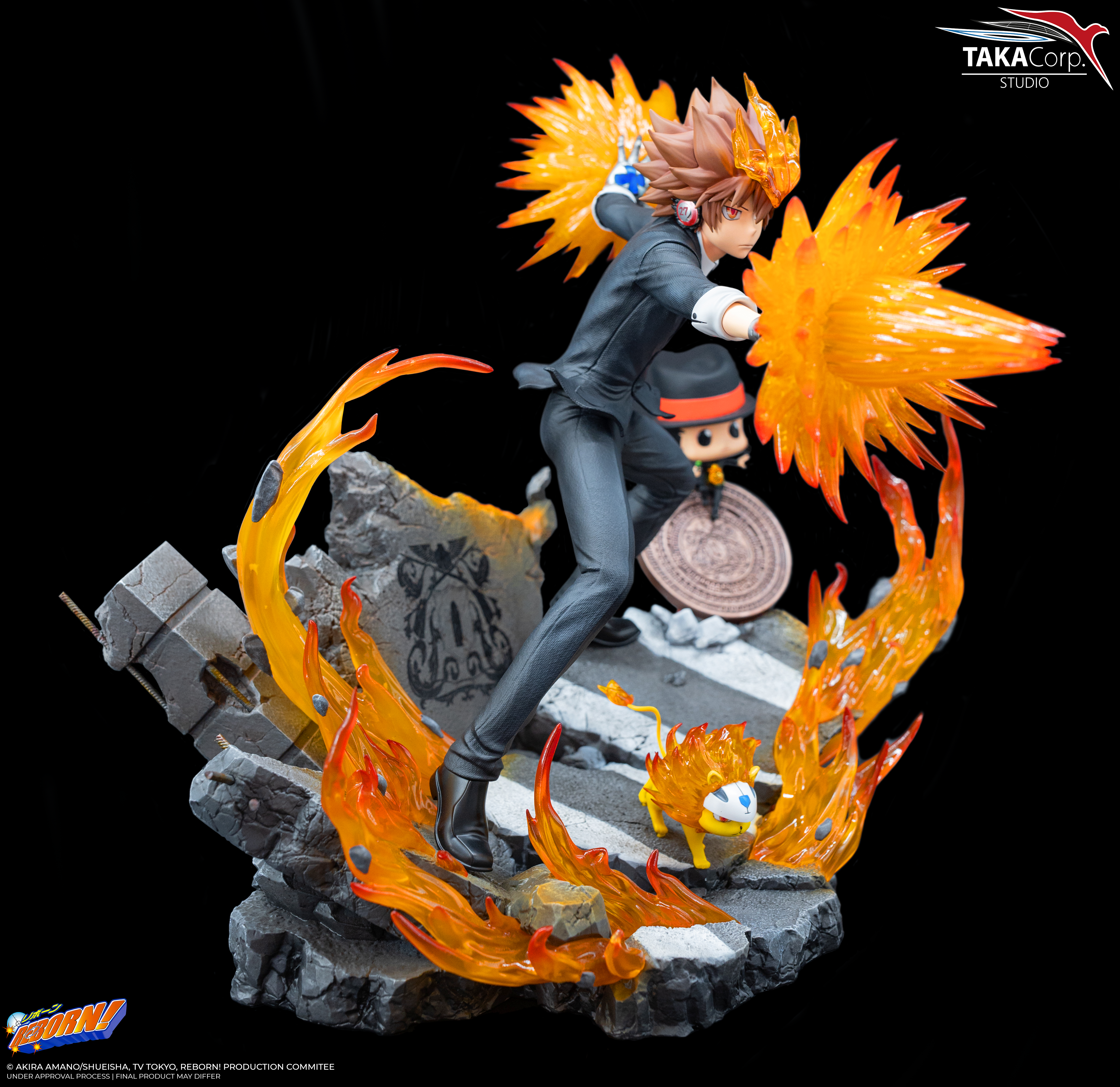 Tsuna, Reborn & Natsu