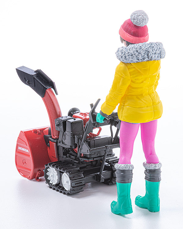 PLAMAX MF-62: minimum factory Minori with Honda Small Snow Plow HSS1170n (JX)