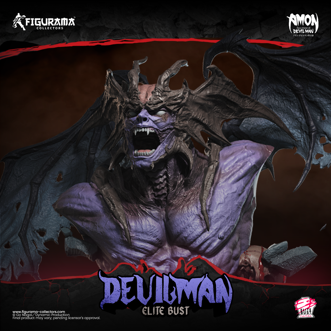 THE APOCALYPSE OF DEVILMAN: DEVILMAN ELITE BUST / AMON ELITE BUST