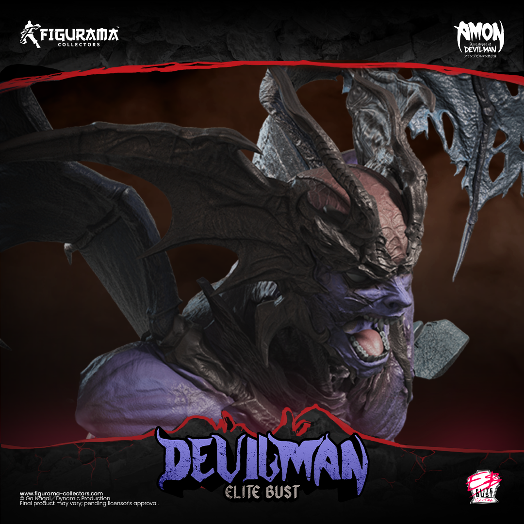 THE APOCALYPSE OF DEVILMAN: DEVILMAN ELITE BUST / AMON ELITE BUST