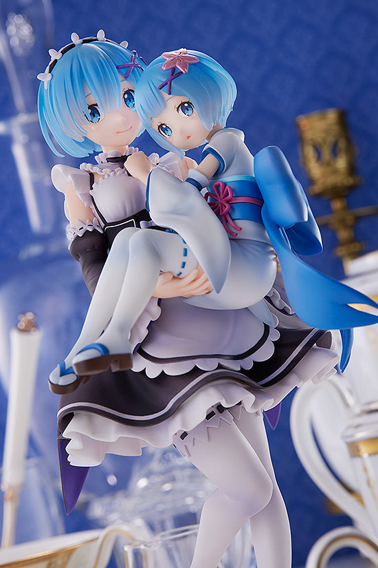 Re:ZERO -Starting Life in Another World- Figure Rem & Childhood Rem