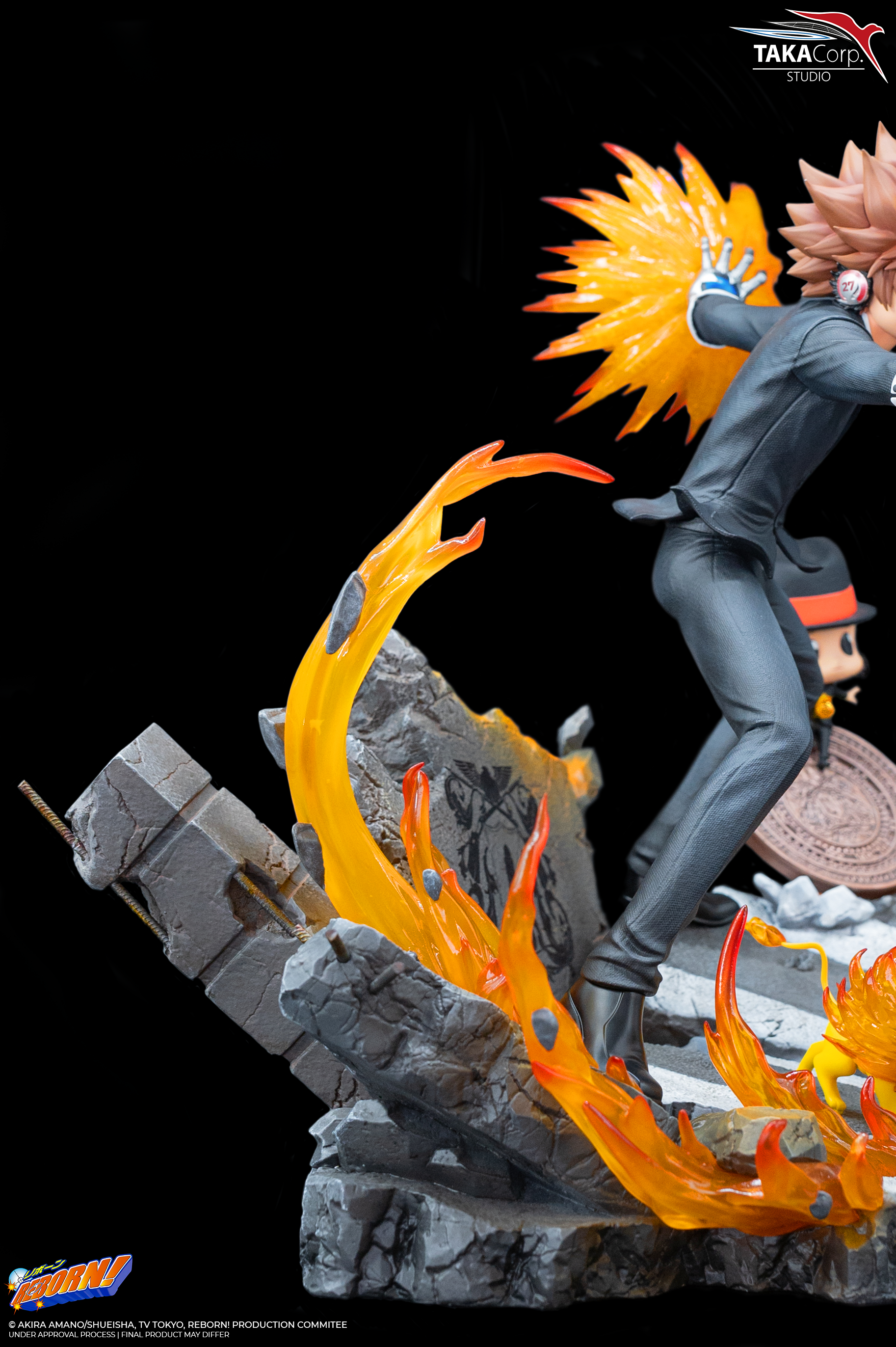 Tsuna, Reborn & Natsu