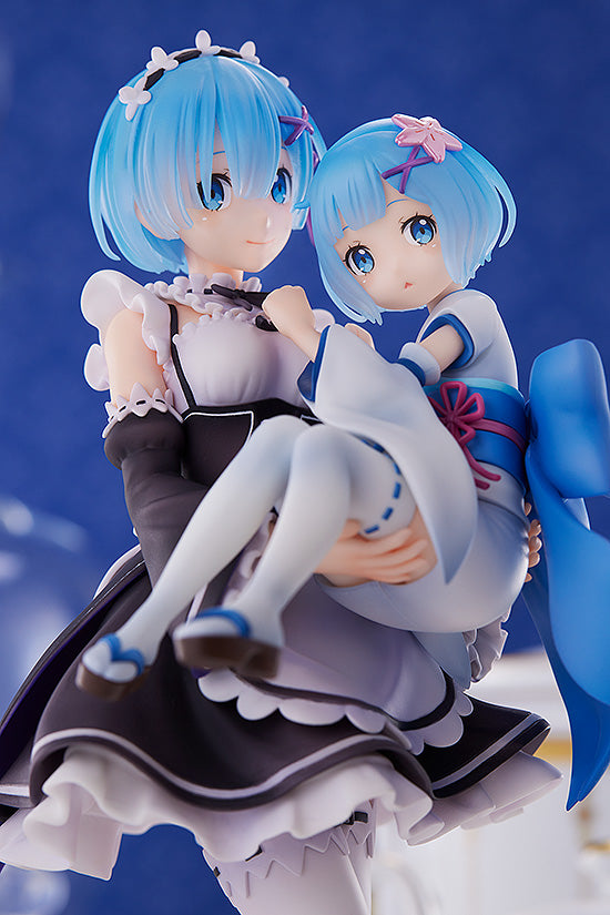 Re:ZERO -Starting Life in Another World- Figure Rem & Childhood Rem