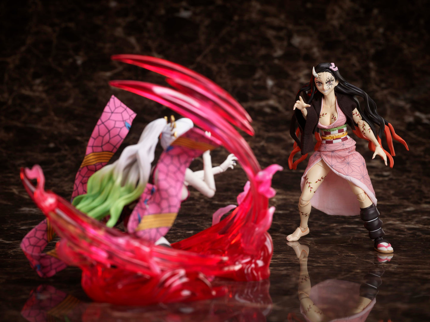 Demon Slayer: Kimetsu no Yaiba ［BUZZmod.］ Nezuko Kamado (Demon Advancing Ver.) 1/12 scale action figure