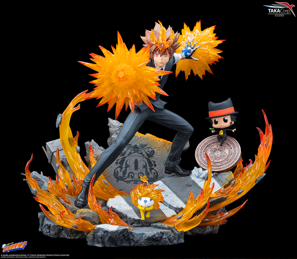 Tsuna, Reborn & Natsu