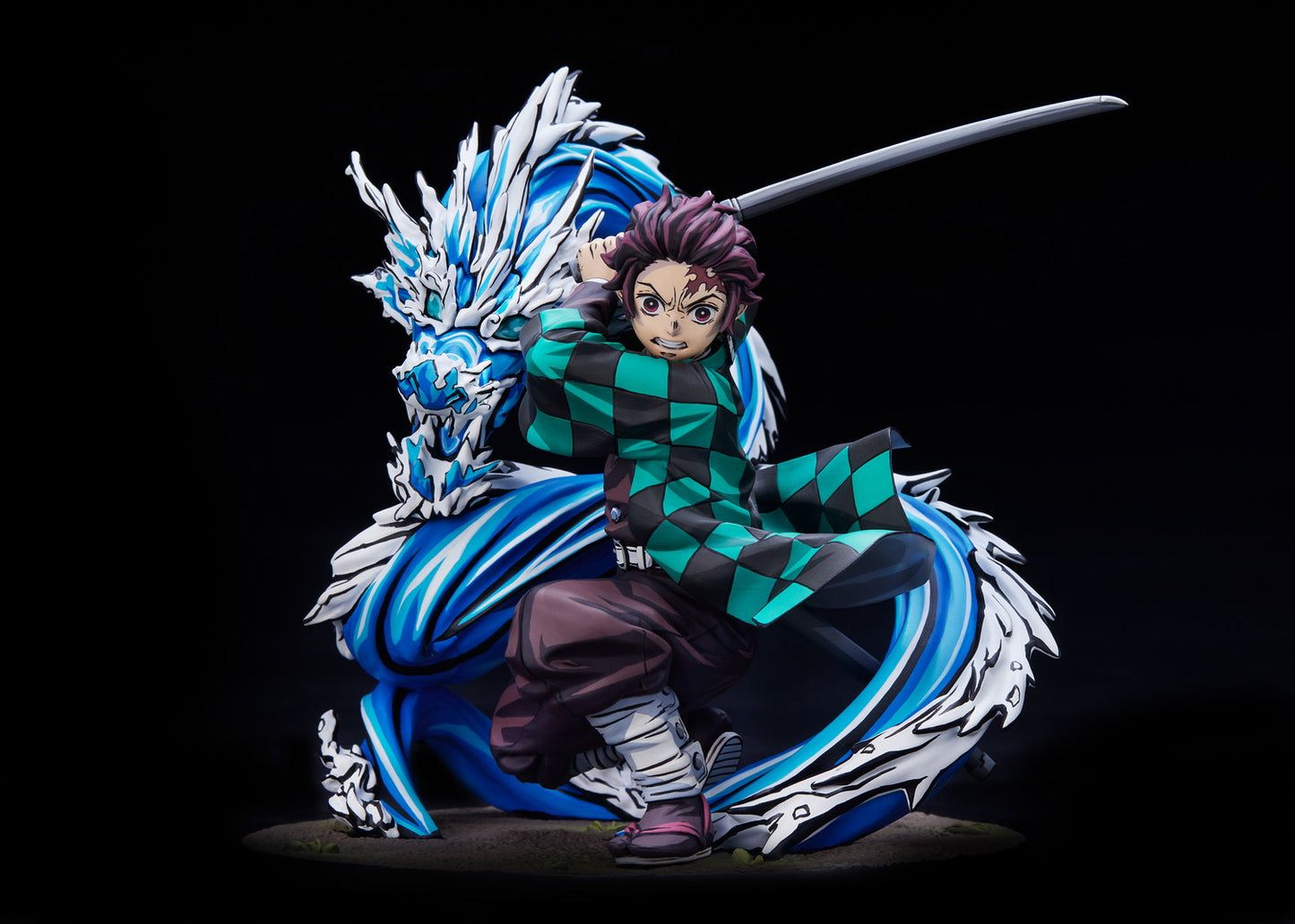 Demon Slayer: Kimetsu no Yaiba Tanjiro Kamado Total Concentration Paint Ver. 1/8scalefigure