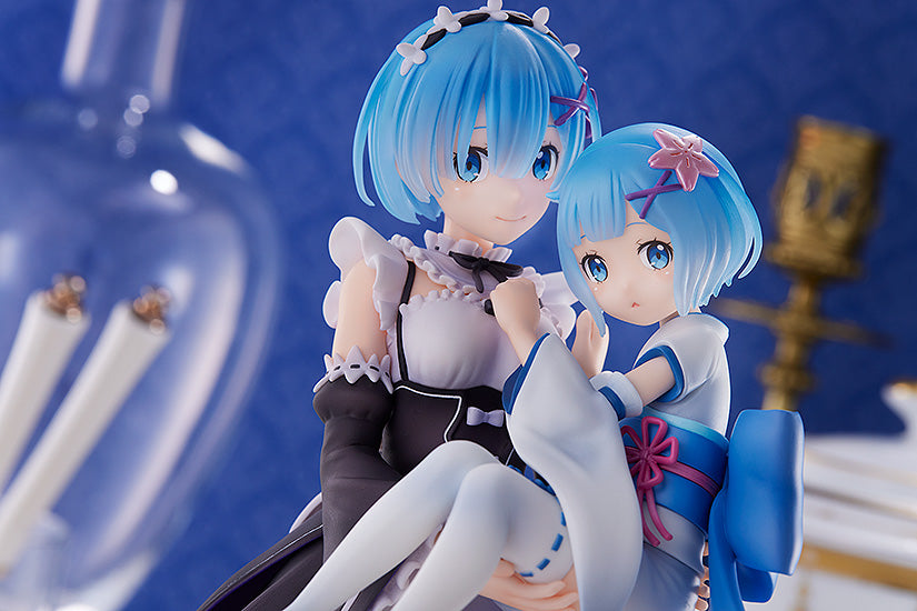 Re:ZERO -Starting Life in Another World- Figure Rem & Childhood Rem