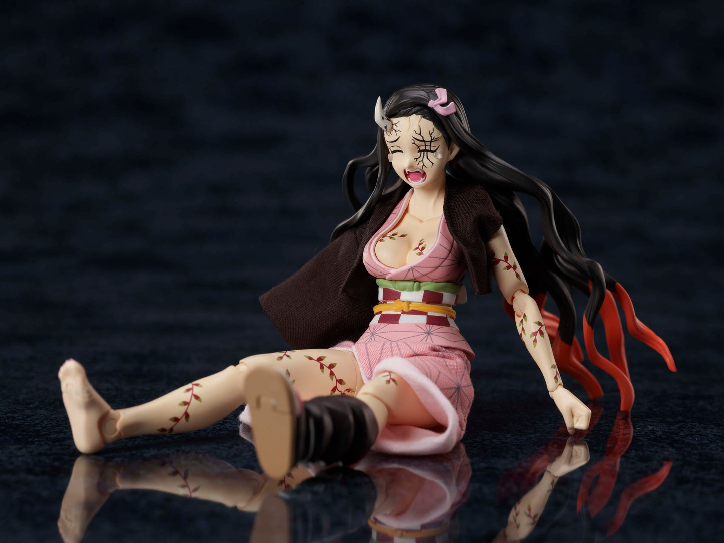 Demon Slayer: Kimetsu no Yaiba ［BUZZmod.］ Nezuko Kamado (Demon Advancing Ver.) 1/12 scale action figure