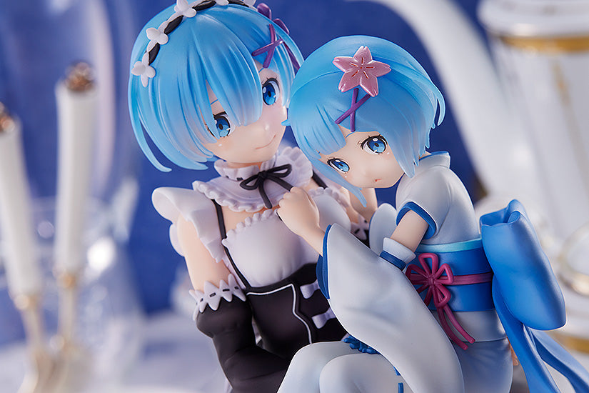 Re:ZERO -Starting Life in Another World- Figure Rem & Childhood Rem