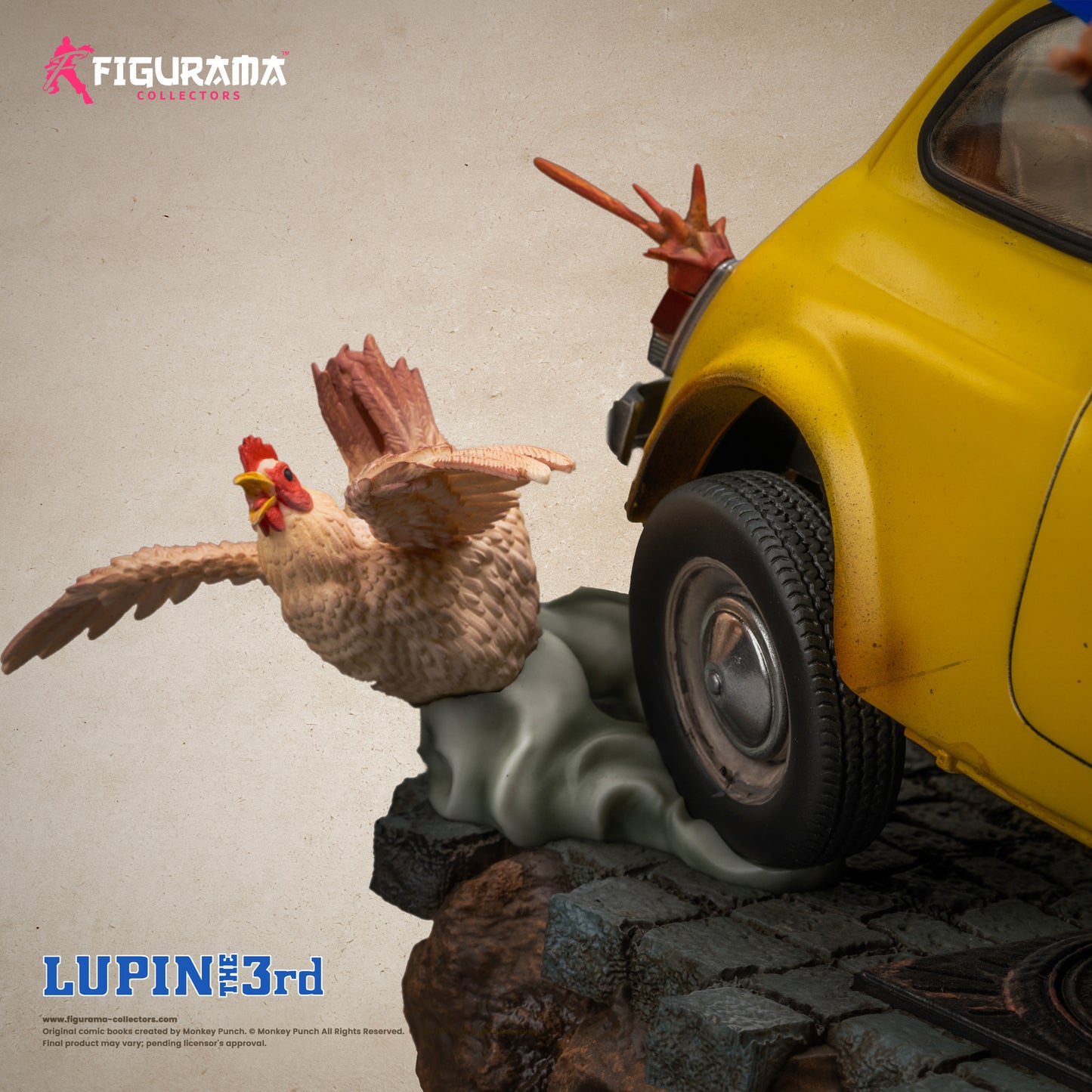 LUPIN THE 3RD - LUPIN, JIGEN, & FUJIKO ELITE DIORAMA STATUE