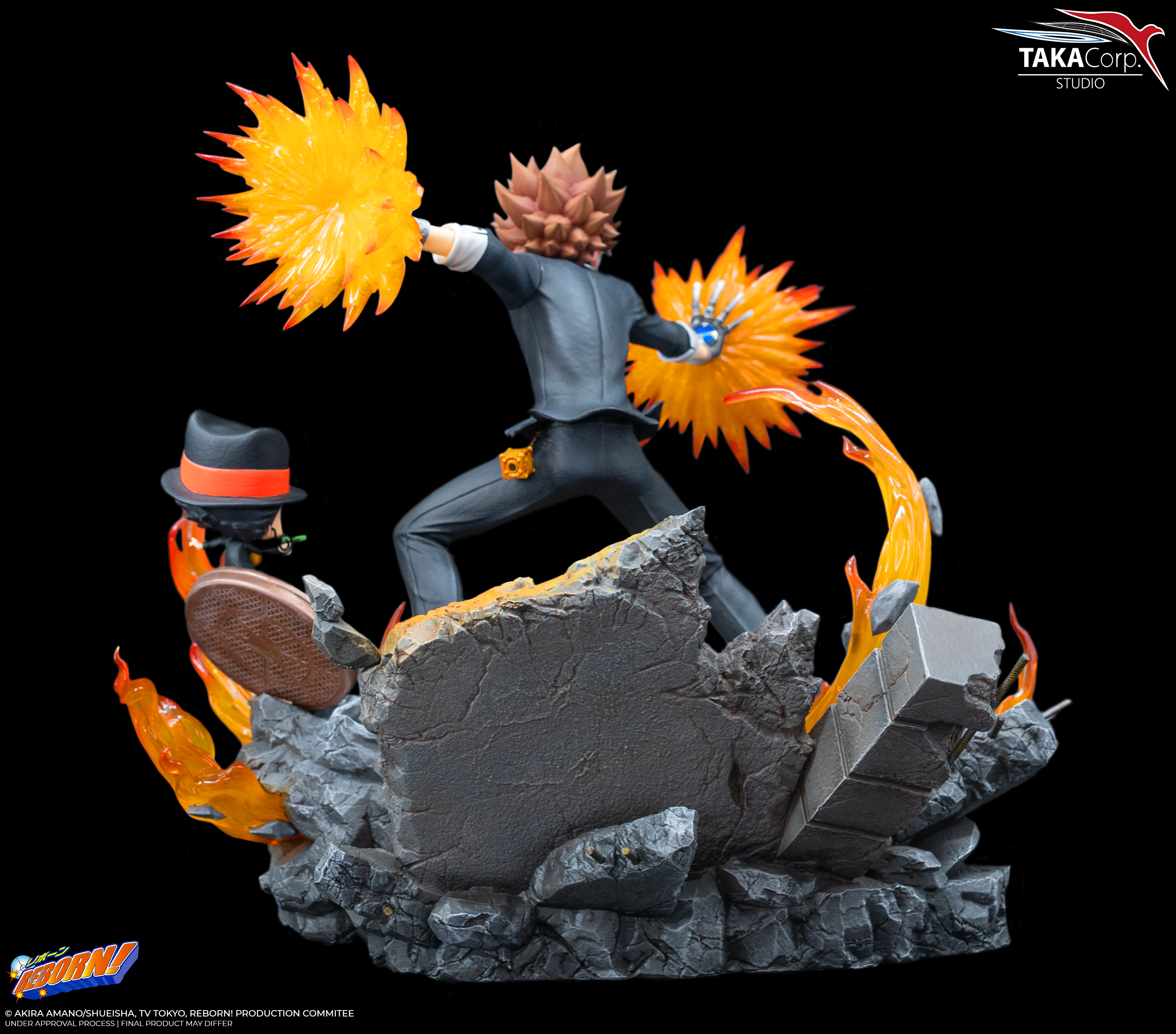 Tsuna, Reborn & Natsu