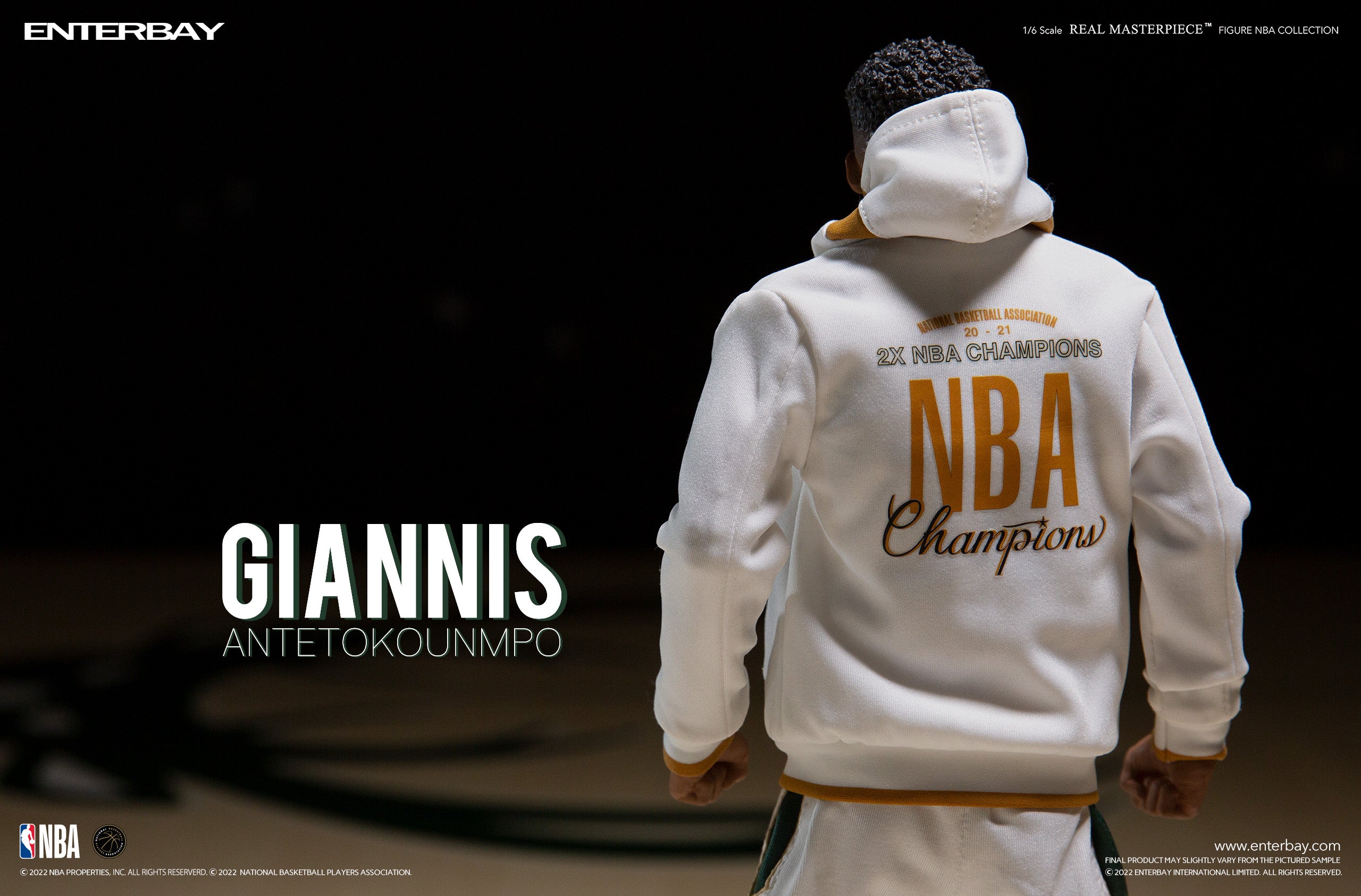 1/6 REAL MASTERPIECE NBA COLLECTION: GIANNIS ANTETOKOUNMPO NBA ACTION FIGURE