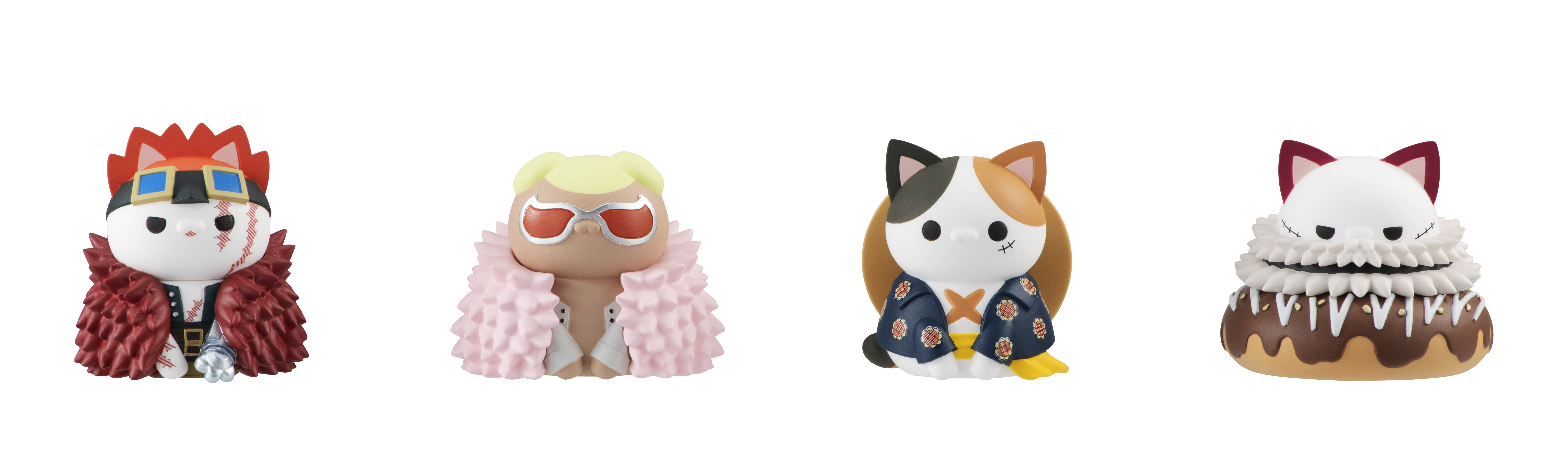 MEGA CAT PROJECT NyanPieceNyan! Ver. Luffy with rivals （window package）【with gift】