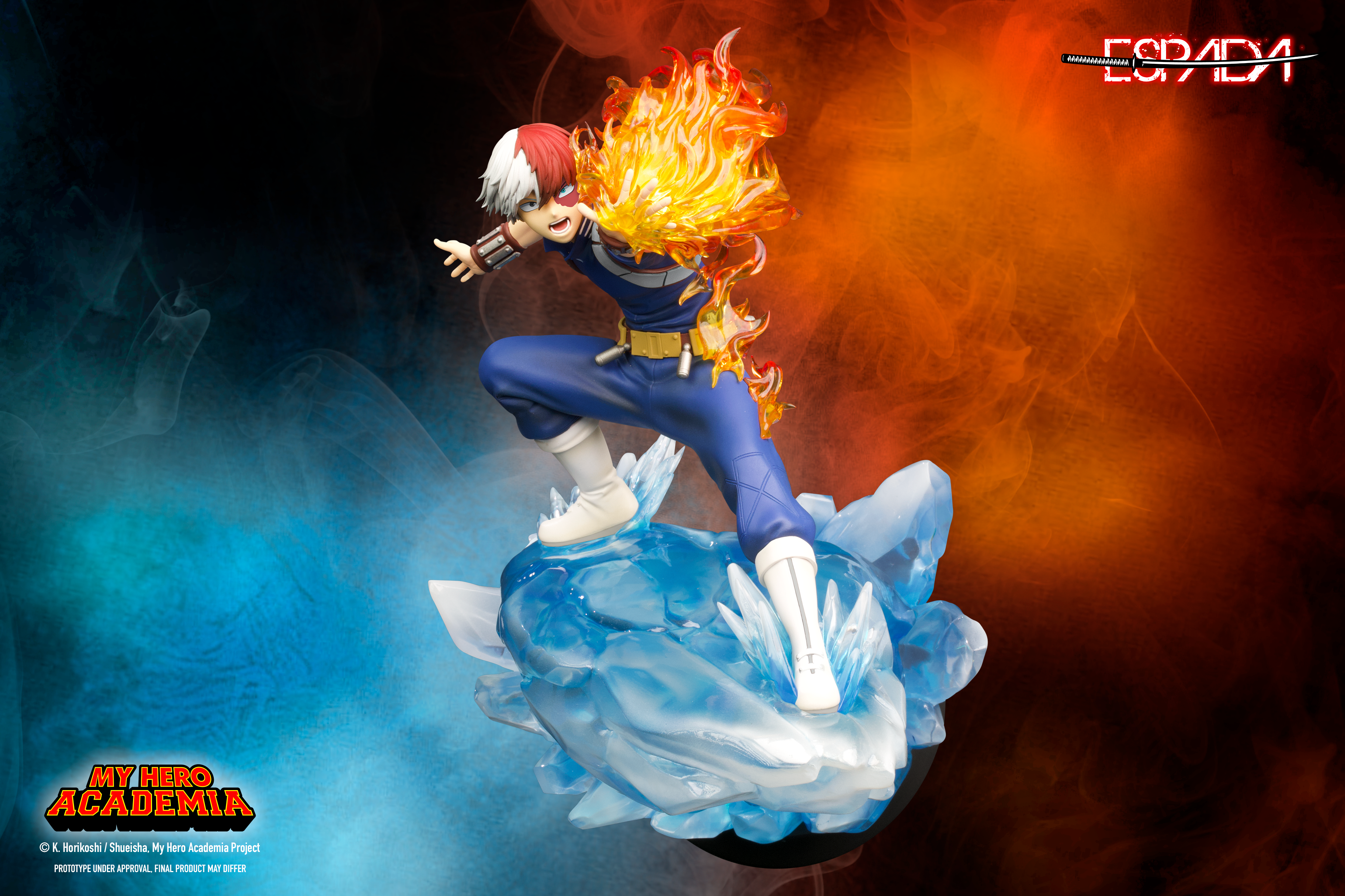 Shoto Todoroki (1/8th scale WALL ART)