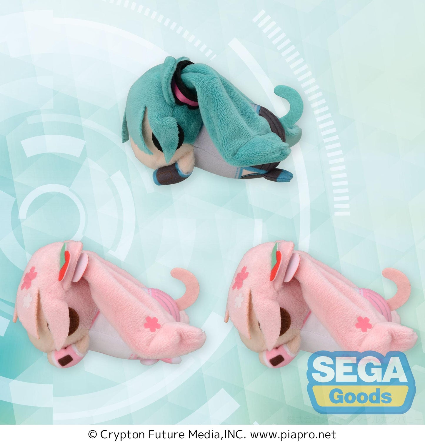 Ohiruneko "Hatsune Miku Series" MP Mini Plush "Sakura Miku" 2023