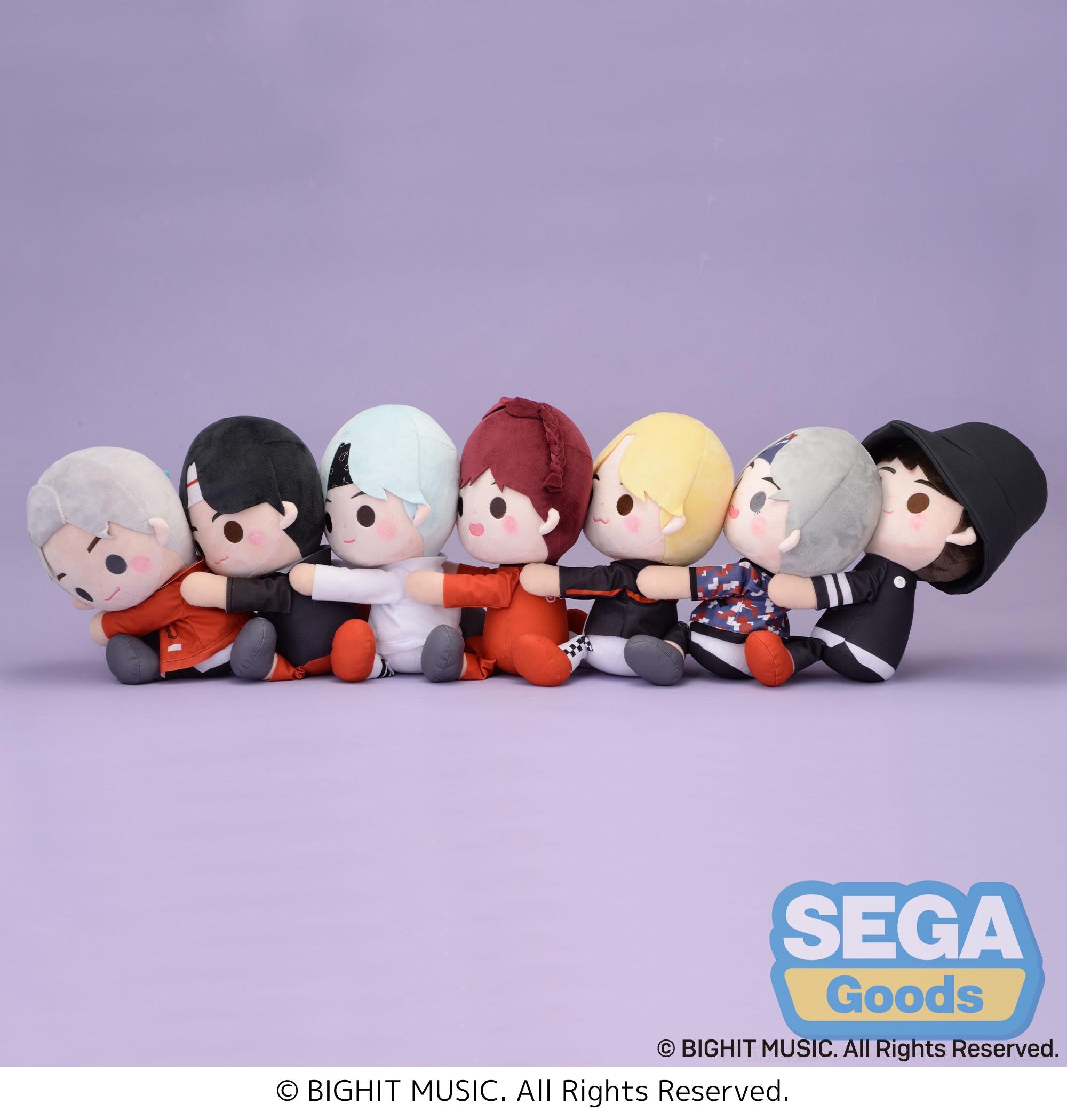 TinyTAN SP Attaching Plush -MIC Drop- "SUGA & j-hope"