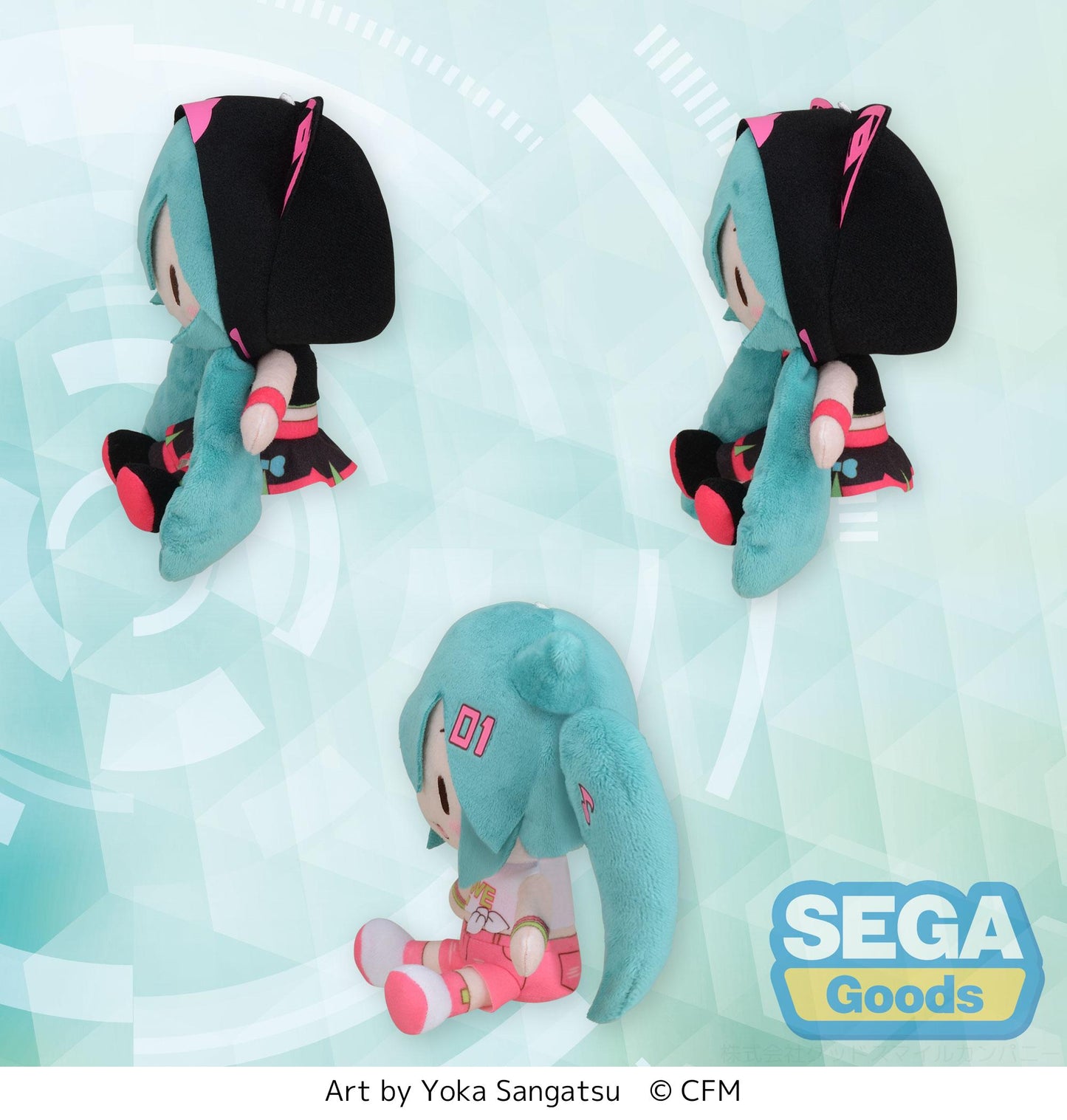 Fuwapuchi "Hatsune Miku" Series Plush "Hatsune Miku" ~Live Ver.~ (EX)