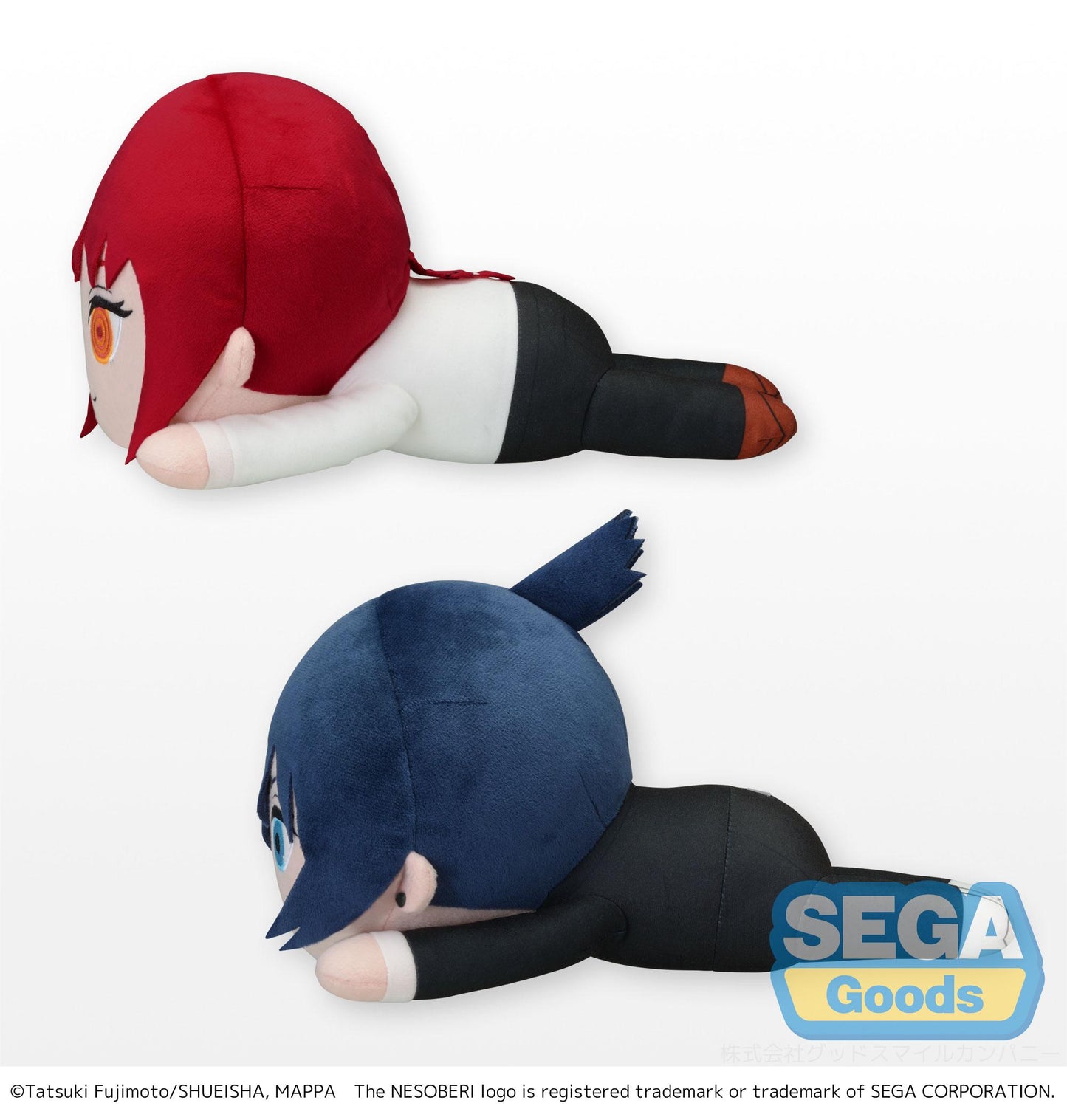 NESOBERI (Lay-Down) "Chainsaw Man" SP Plush "Makima & Aki"