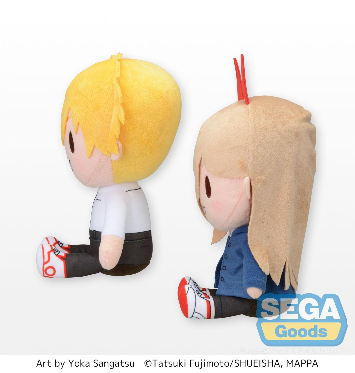 Chainsaw Man SP Plush feat. Sangatsu Youka "Denji & Power"