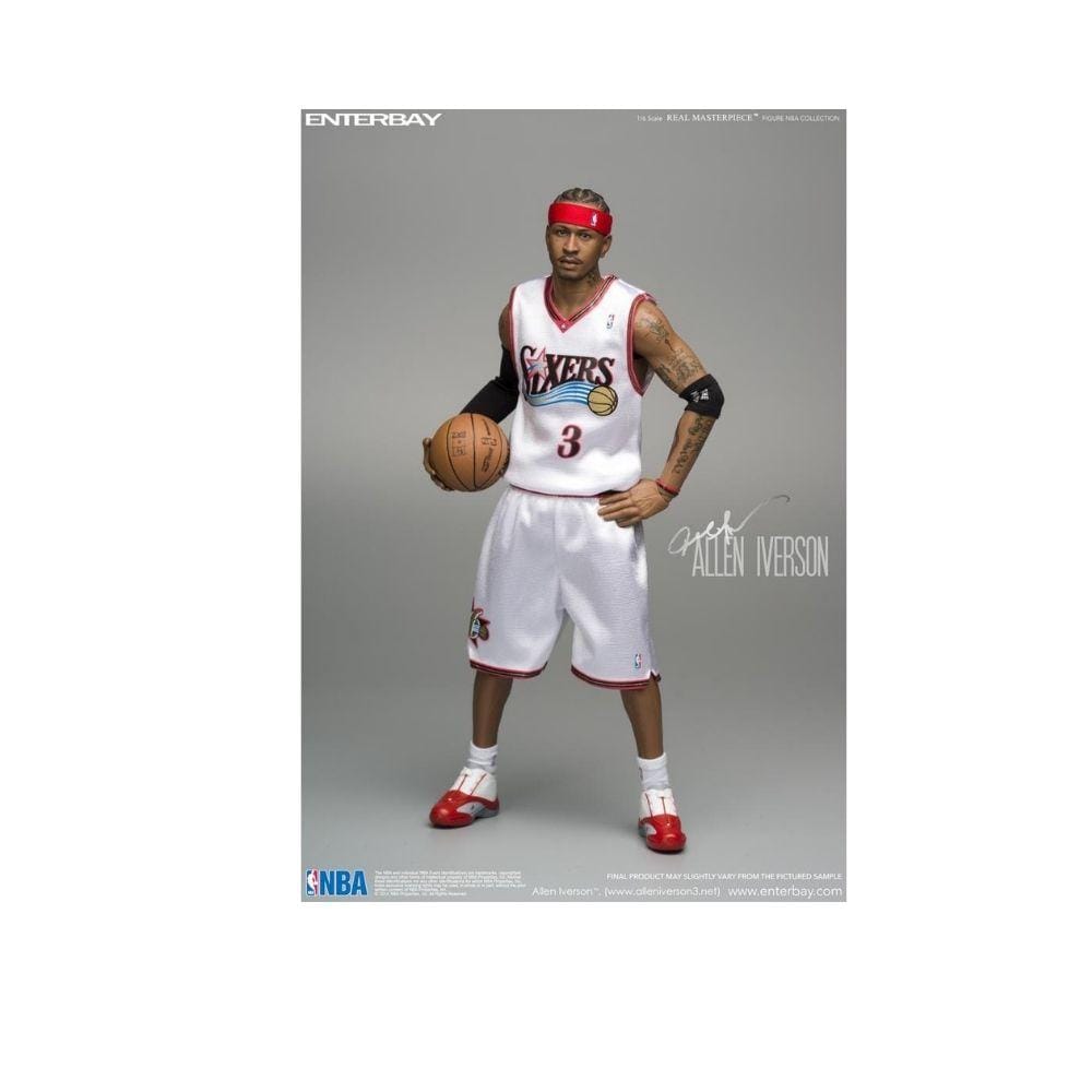 2A - Enterbay Action Figure 1/6 ALLEN IVERSON ACTION FIGURE NEW UPGRADED RE - EDITION