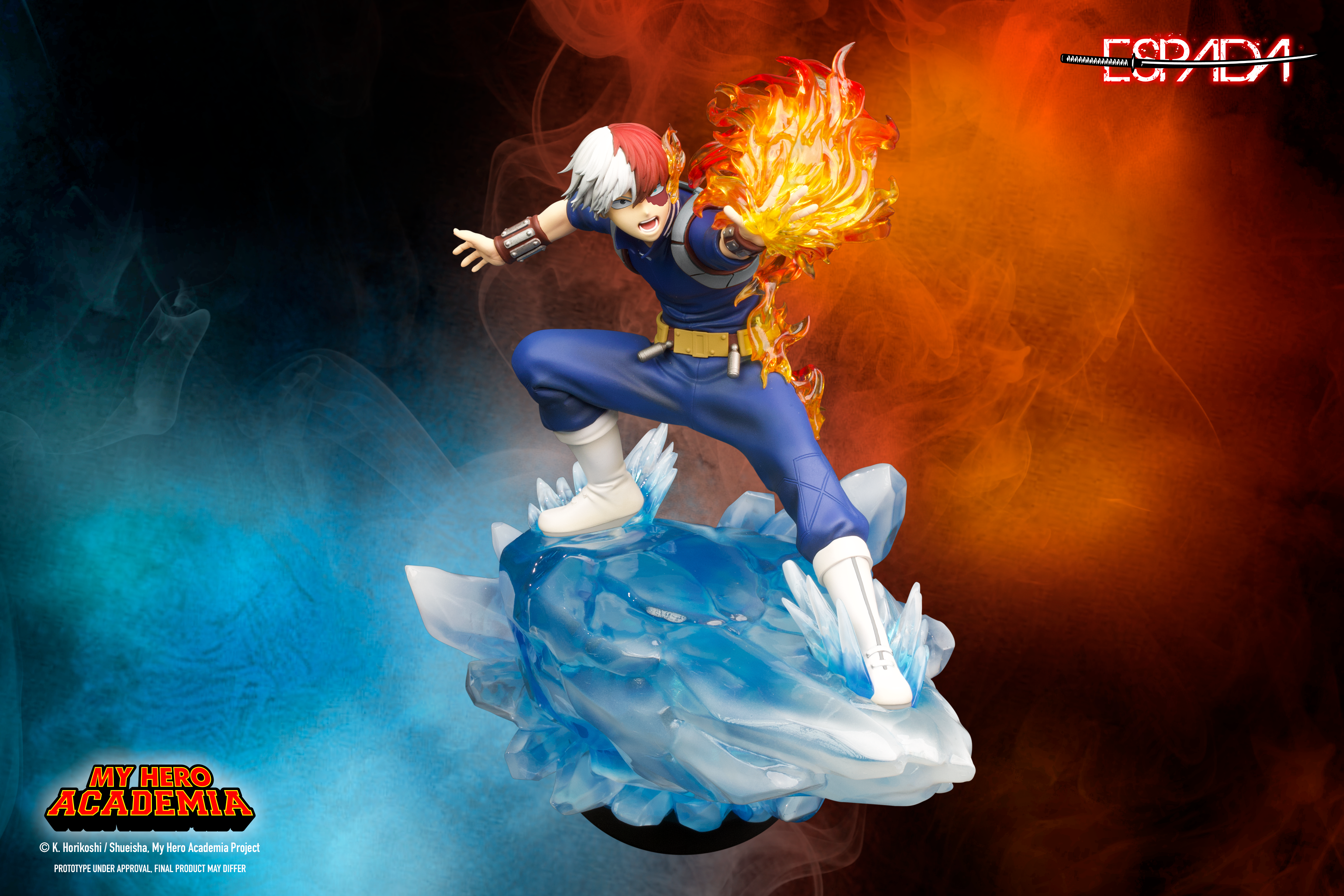 Shoto Todoroki (1/8th scale WALL ART)