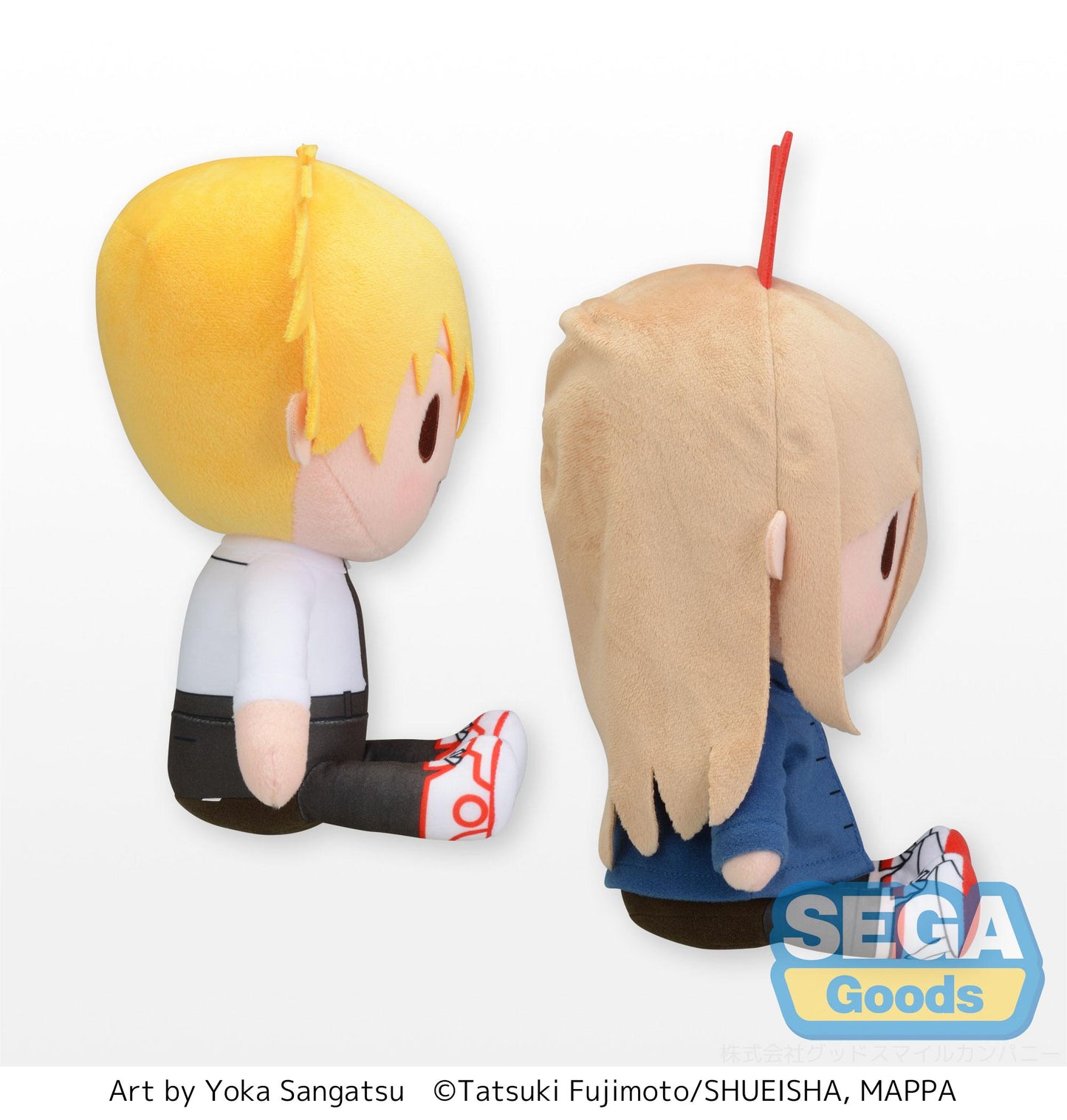 Chainsaw Man SP Plush feat. Sangatsu Youka "Denji & Power"