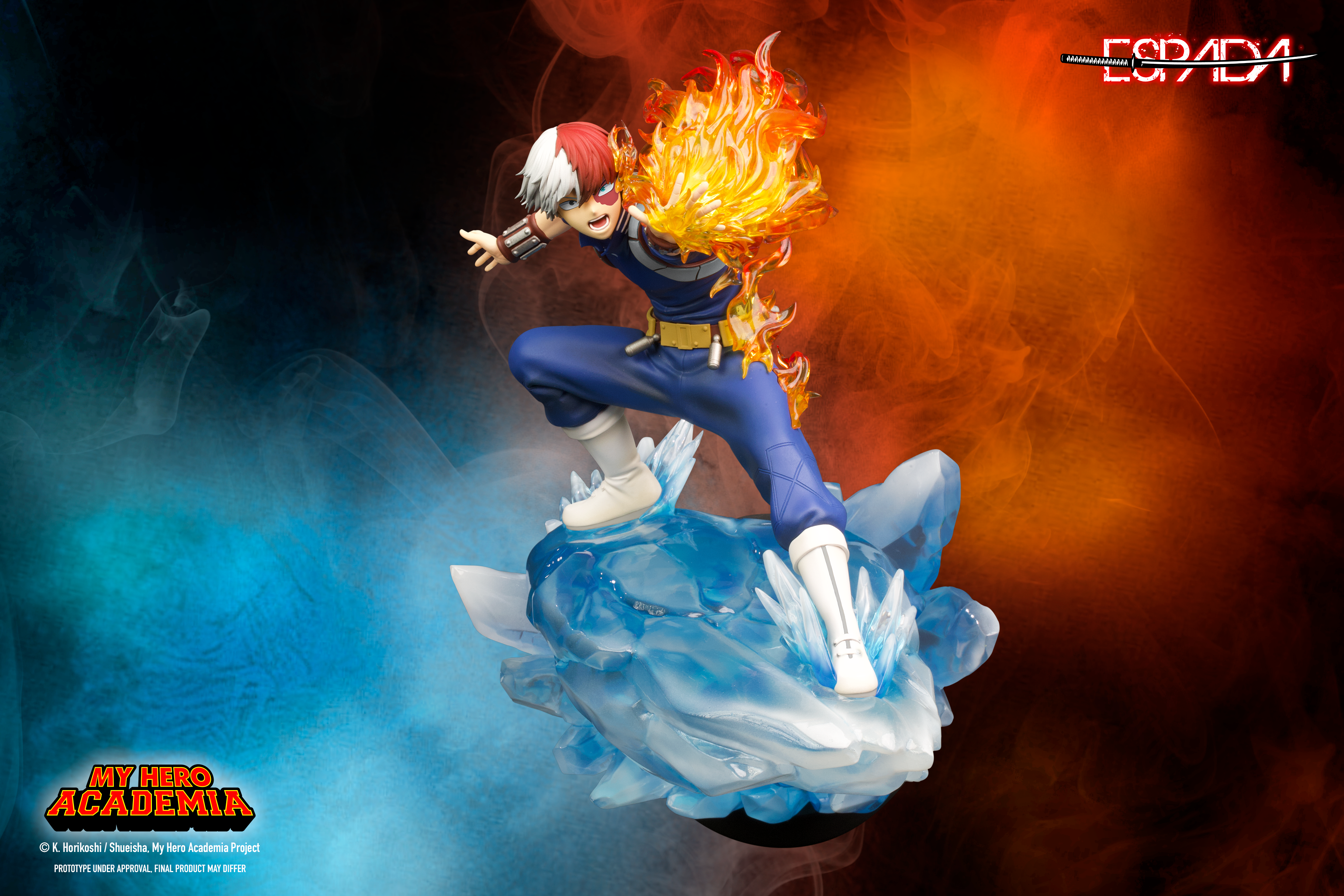 Shoto Todoroki (1/8th scale WALL ART)