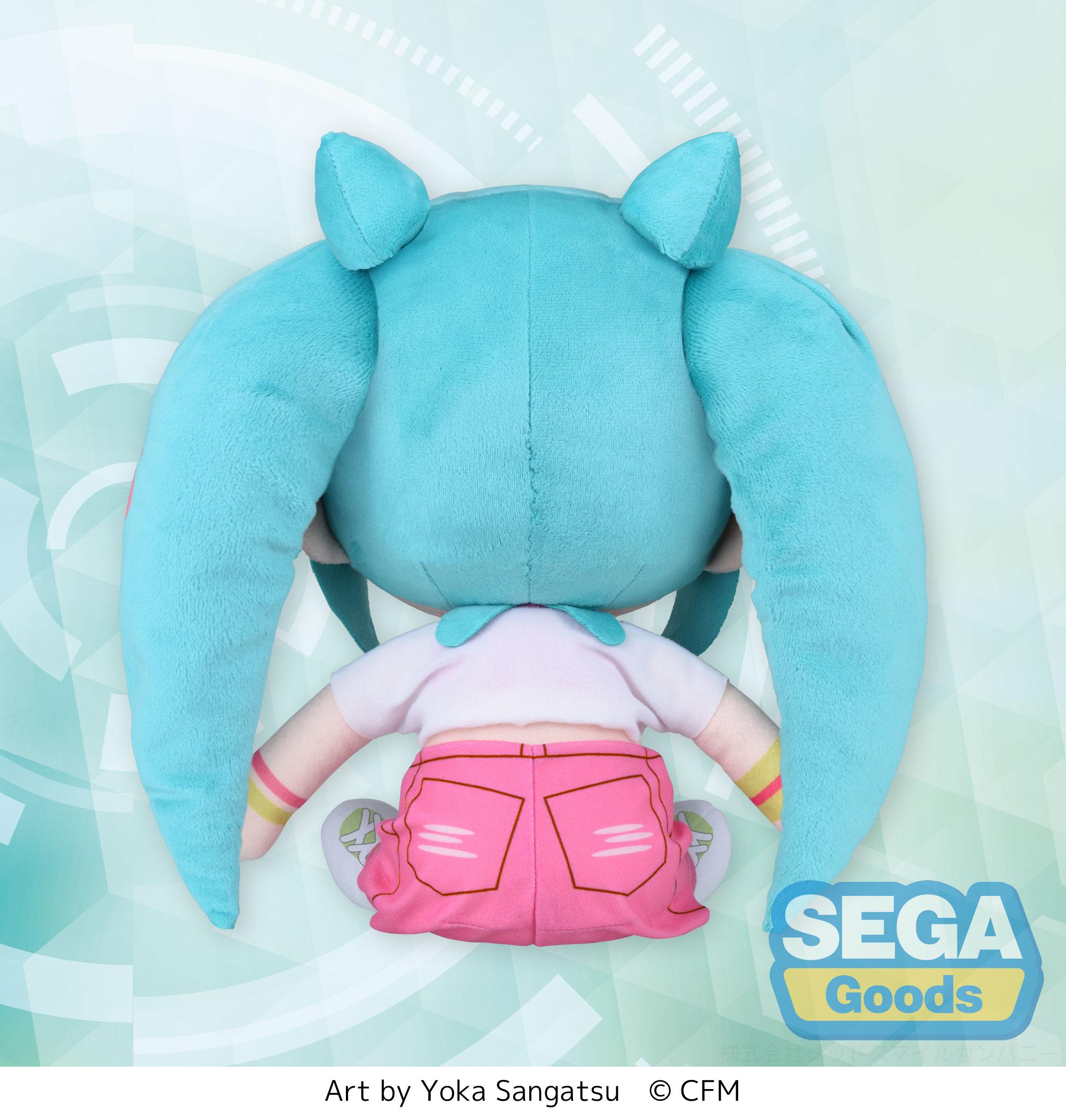 Fuwapuchi "Hatsune Miku" Series L Plush "Hatsune Miku" ~Live Cheering~