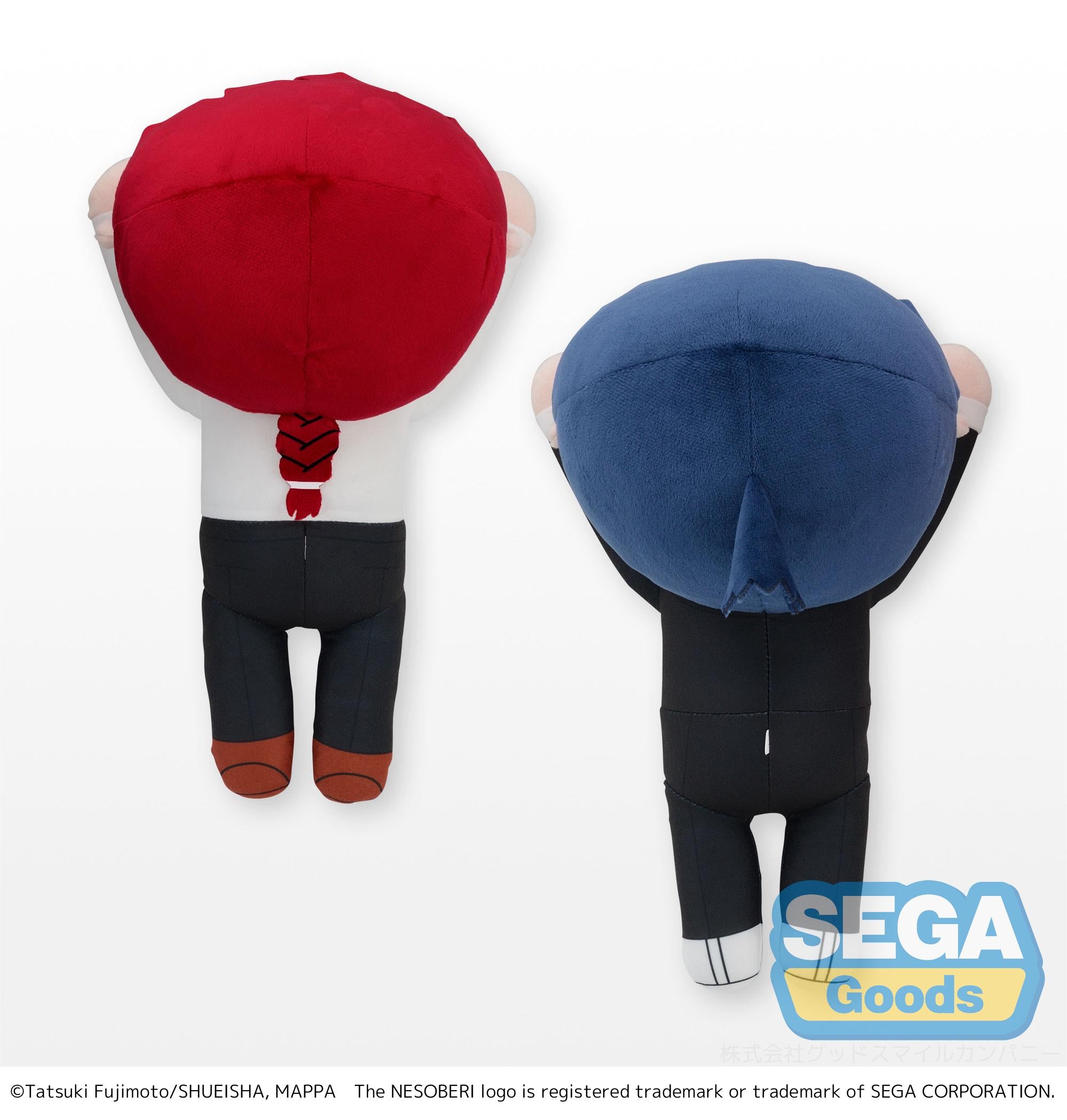 NESOBERI (Lay-Down) "Chainsaw Man" SP Plush "Makima & Aki"