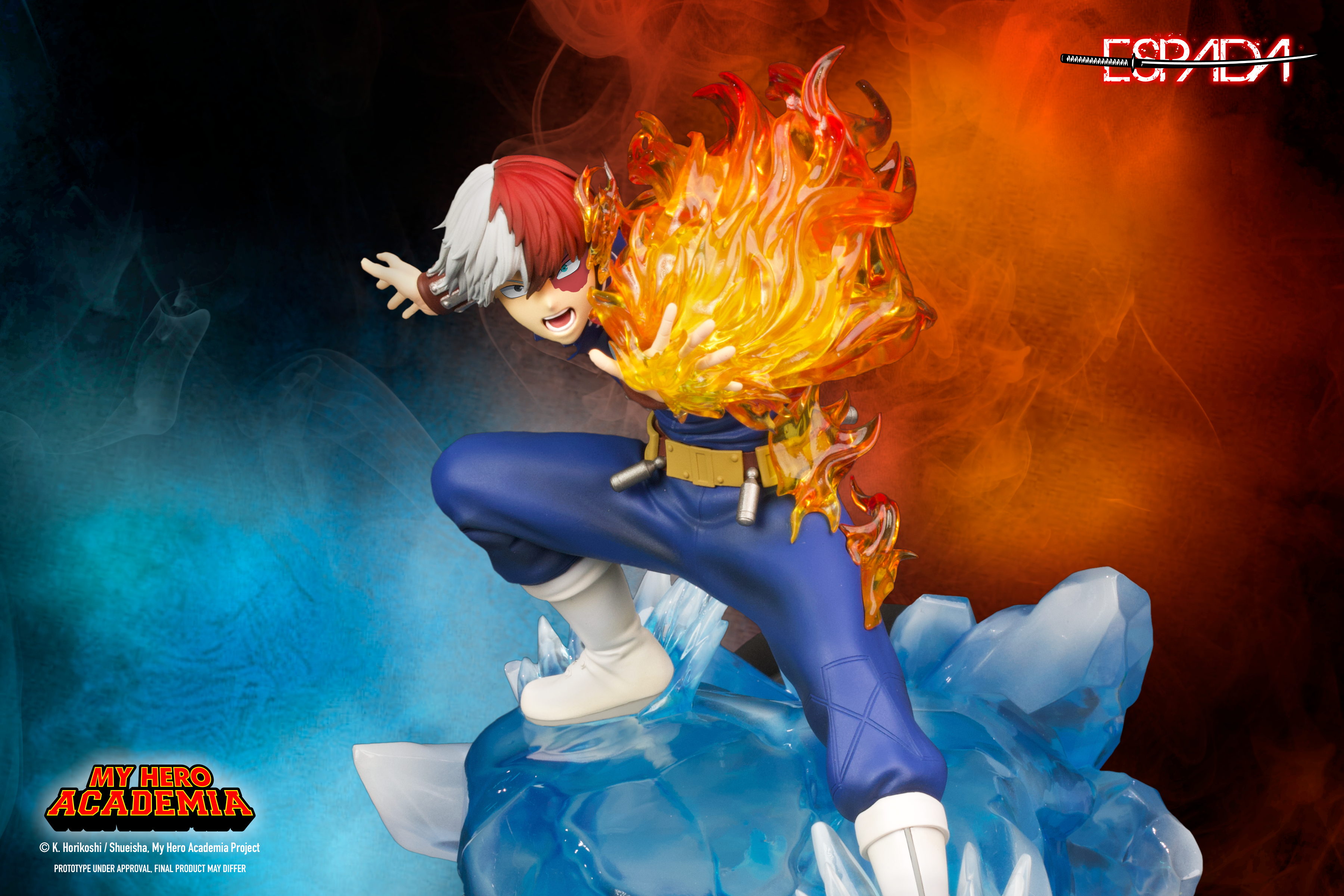 Shoto Todoroki (1/8th scale WALL ART)