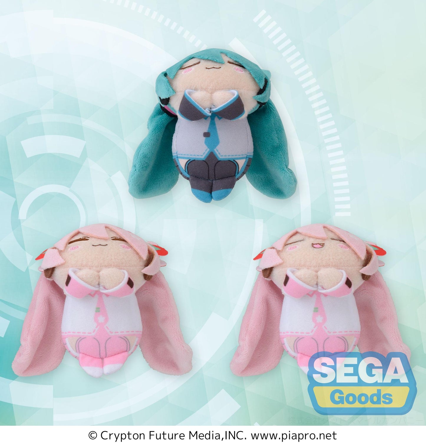 Ohiruneko "Hatsune Miku Series" MP Mini Plush "Sakura Miku" 2023